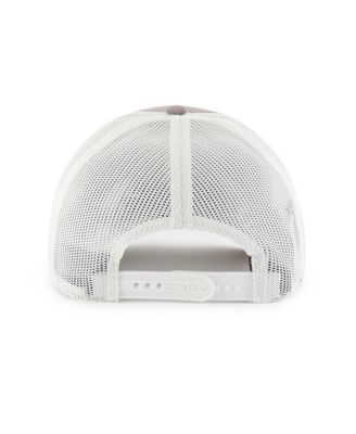 Men's Gray/White Arizona Diamondbacks Tide Sweep Rope Trucker Adjustable Hat