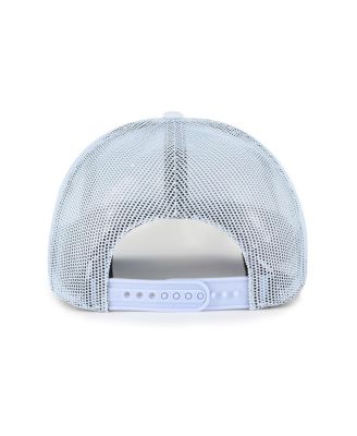 Men's Light Blue Cincinnati Reds Foundation Script Hitch Adjustable Trucker Hat