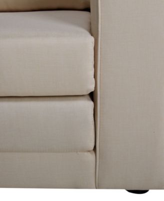 52" Polyester Nova Convertible Loveseat Sleeper, Created for Macy's