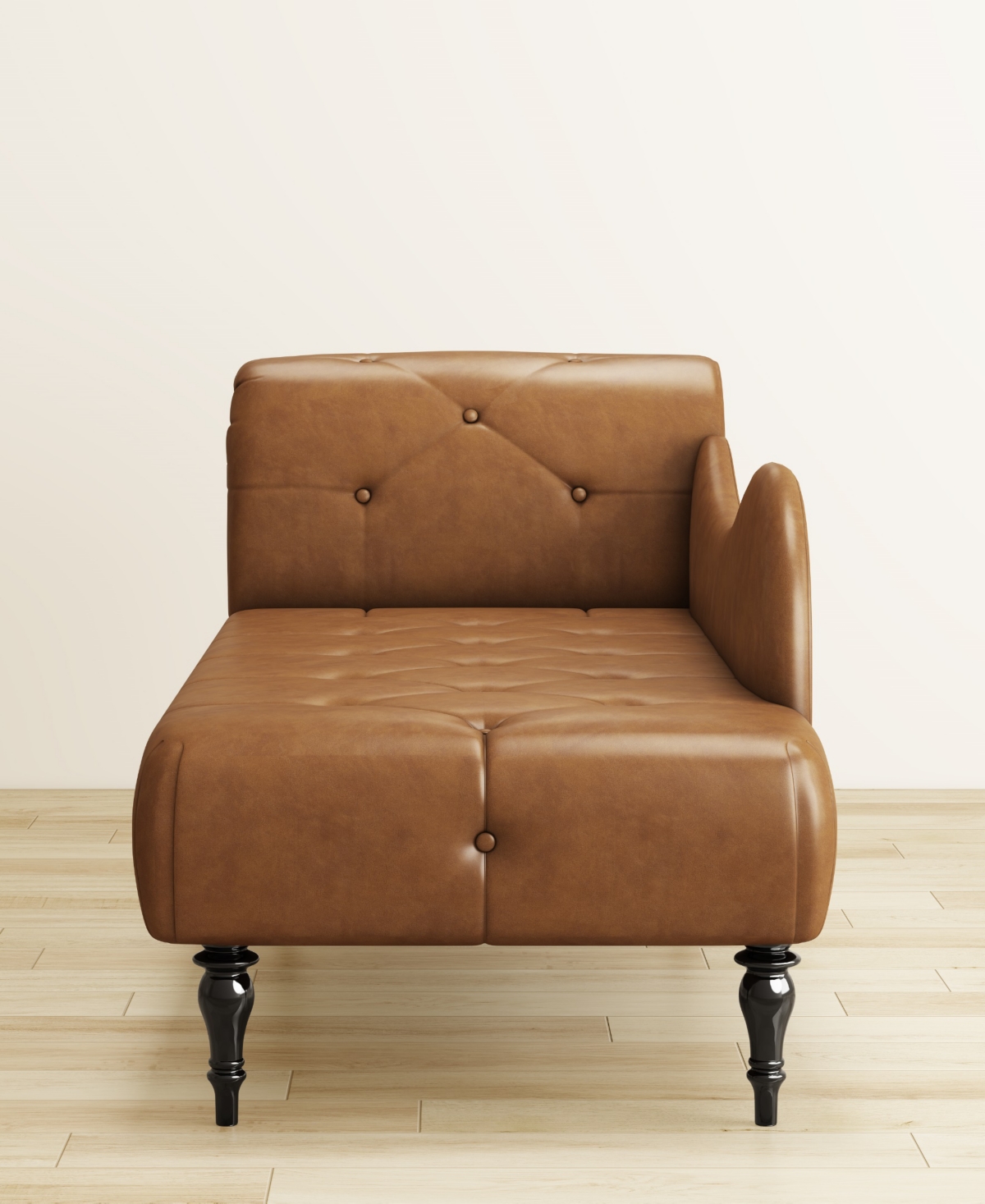 Gold Sparrow 32" Polyester Napa Diamond Tufted Chaise Lounge, Created For Macy's