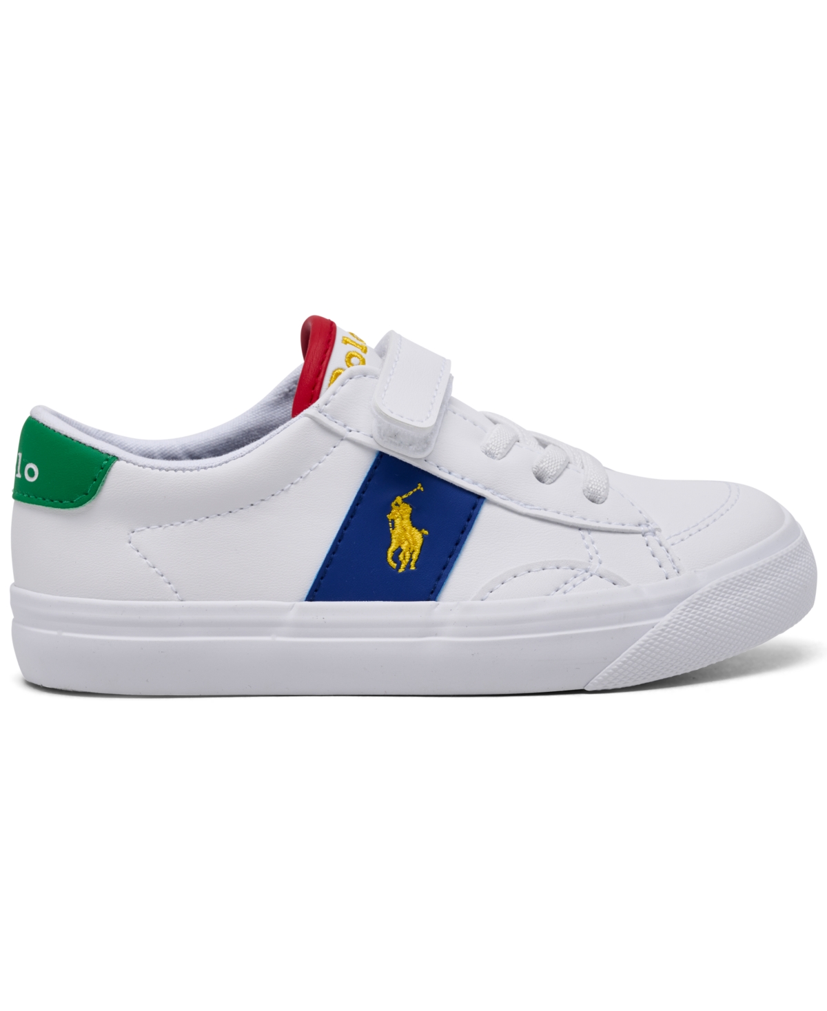 Polo Ralph Lauren Toddler Girls Ryley Fastening Strap Casual Sneakers From Finish Line