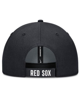 Men's White/Navy Boston Red Sox Club Performance Adjustable Hat