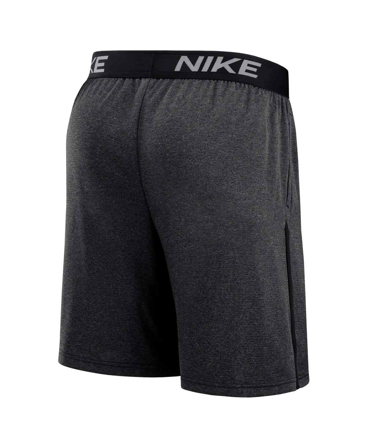 Nike Men's Black Chicago White Sox Authentic Collection Performance Knit Shorts In Black