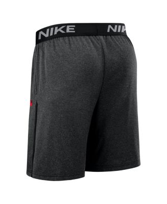 Men's Black Cincinnati Reds Authentic Collection City Connect Performance Knit Shorts