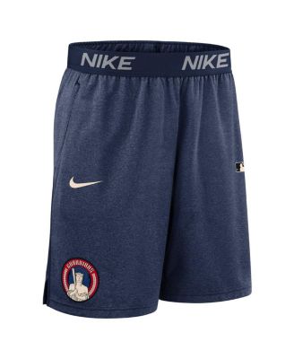 Men's Navy Cleveland Guardians Authentic Collection City Connect Performance Knit Shorts