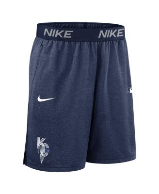 Men's Navy Kansas City Royals Authentic Collection City Connect Performance Knit Shorts