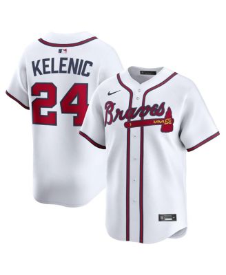 Nike - Men's Jarred Kelenic White Atlanta Braves Home Limited Player Jersey