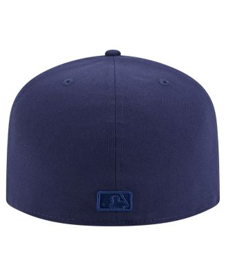 Men's Navy Tampa Bay Rays Color Pack A-Frame 59FIFTY Fitted Hat