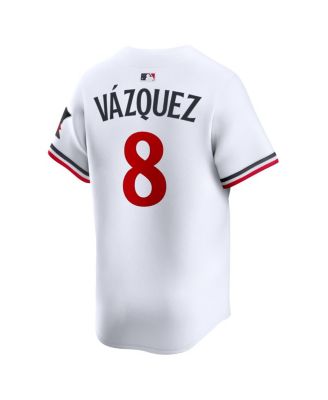 Men's Christian Vázquez White Minnesota Twins Home Limited Jersey