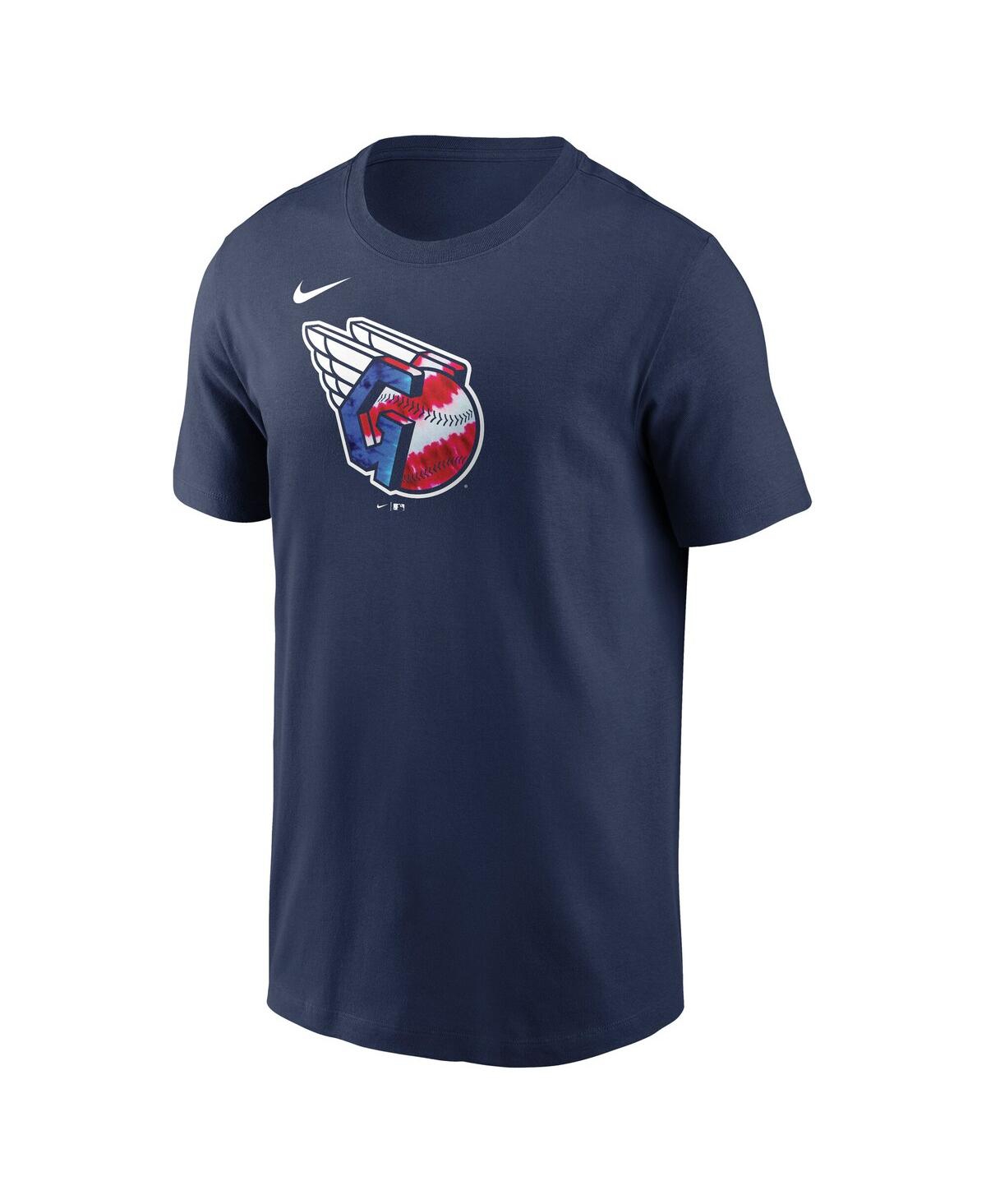 Nike Men's Navy Cleveland Guardians Americana T-shirt In Blue