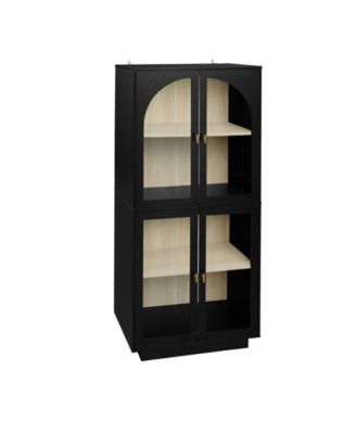 Storage Cabinet with Acrylic Door for Living Room, Dining Room, Study