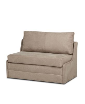 43.5" Polyester Avery Fremont Convertible Loveseat Sleeper, Created for Macy's