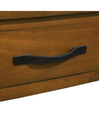 3-tier Wood Corner Table, Brown