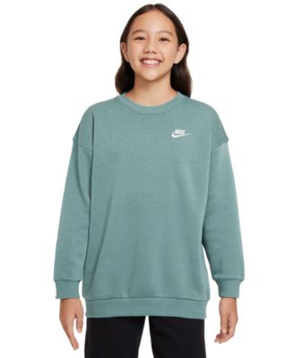 Nike - Big Girls Sportswear Club Fleece Oversized-Fit Sweatshirt