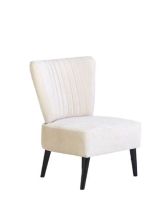 25.2" Polyester Cleo Accent Chair
