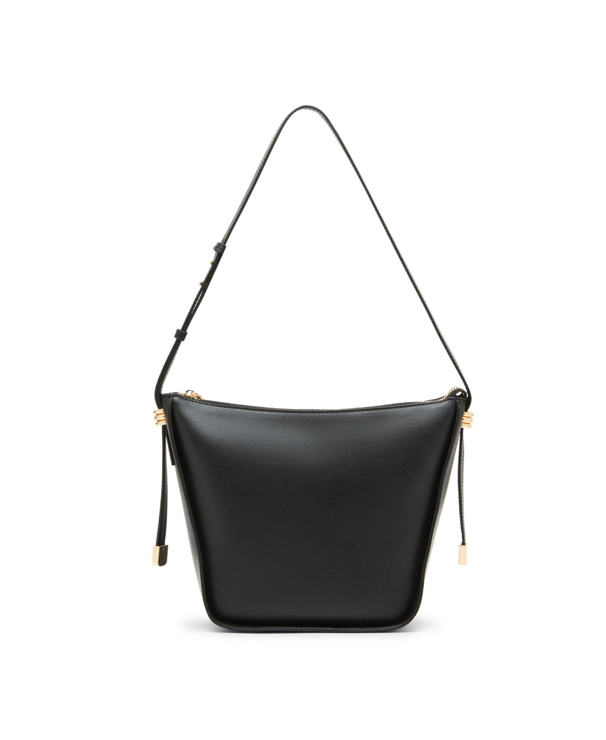 Mini Shoulder Hobo Bag - Black