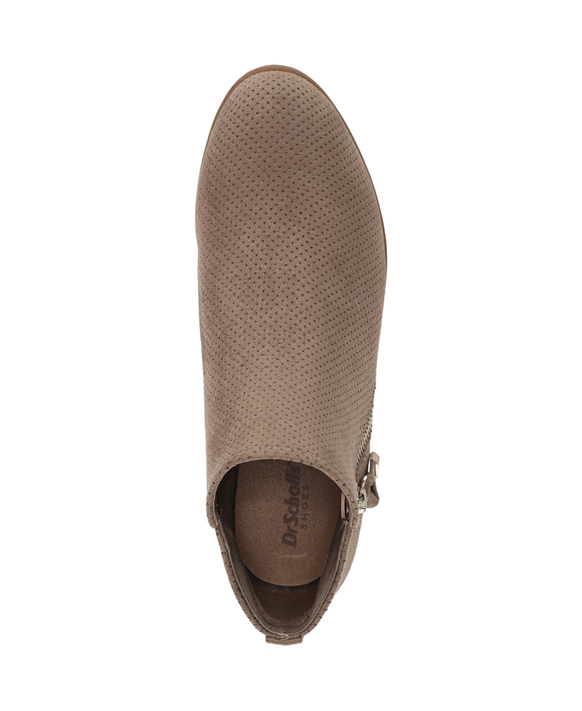 Dr. Scholl's Women's Reverie Block Heel Zip Short Boots In Neutral