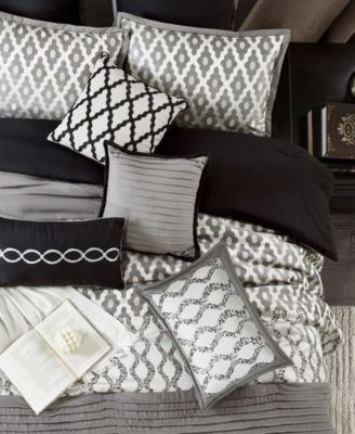 Caval Geometric 10-Pc. Comforter Set, Queen