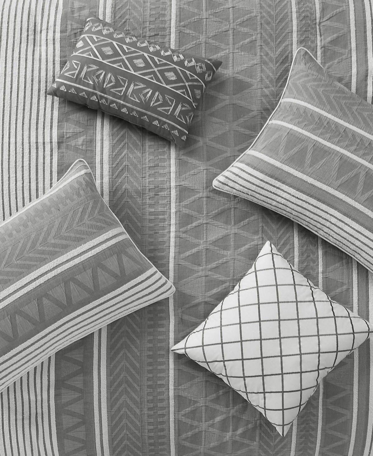 Stratford Park Cleluya Cotton Jacquard 6-pc. Comforter Set, California King