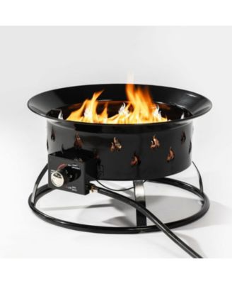 Streamdale Mini Fire Pit Portable Camping Stove with Lava Rocks