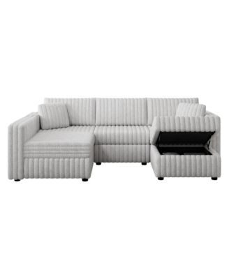 U-Shaped Sofa with Ottoman Comfort and Style for Every Room
