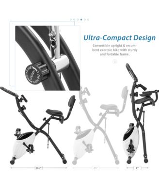 Streamdale Folding X-Bike with Adjustable Resistance
