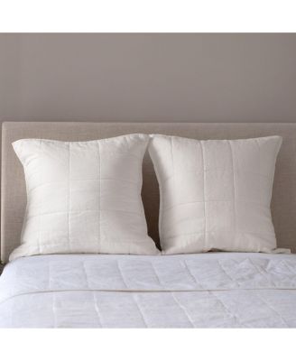 French Linen Quilted Set - Euro