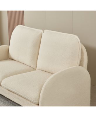 Lamb Fabric Loveseat Comfort, Style, and Versatility in One
