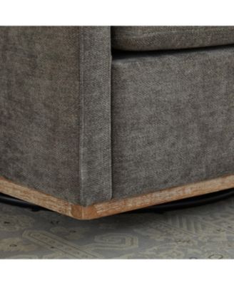 Streamdale 30.7" Swivel Accent Chair - Charcoal