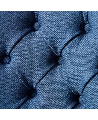 Nikki Tufted Upholstered Linen Dining Chair (Set of 2)