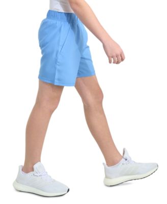 Big Boys Essentials Elastic-Waistband Small-Logo Woven Shorts