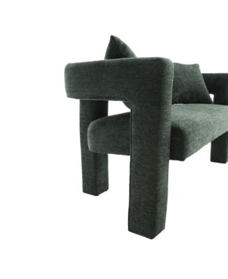 Streamdale Upholstered Chenille Loveseat Compact Sofa for Living Areas (Emerald)