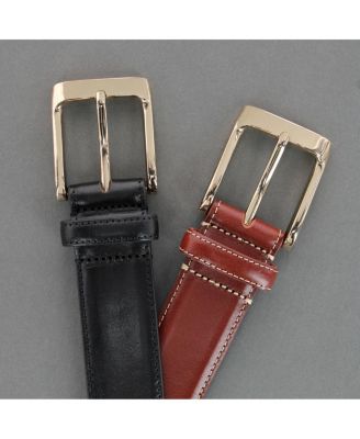 Men's Cornelius 35mm Cortina Leather Dress Belt