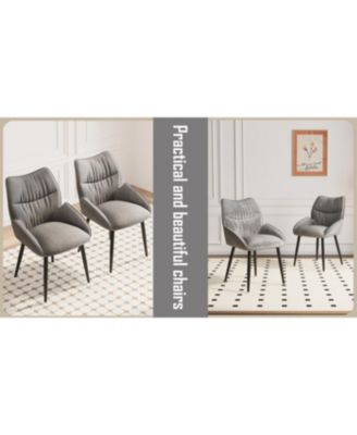Luxurious Velvet Dining Chair Set