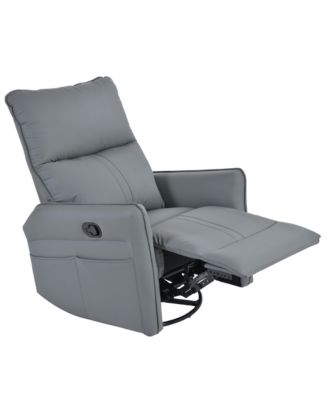 Streamdale Modern Rocking Recliner Swivel, Recline, Relax
