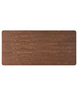 Streamdale Farmhouse Dining Table With Slatted Top And Square Legs