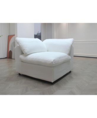 Sofa seater with armrest
