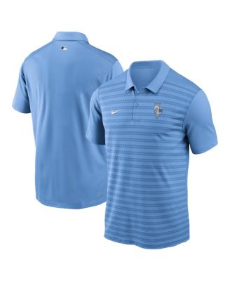Nike - Men's Light Blue Kansas City Royals Authentic Collection City Connect Victory Performance Polo