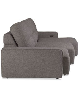 Frandlyn 3-Pc. Fabric Power Sliding Sofa, Exclusively at Macy's