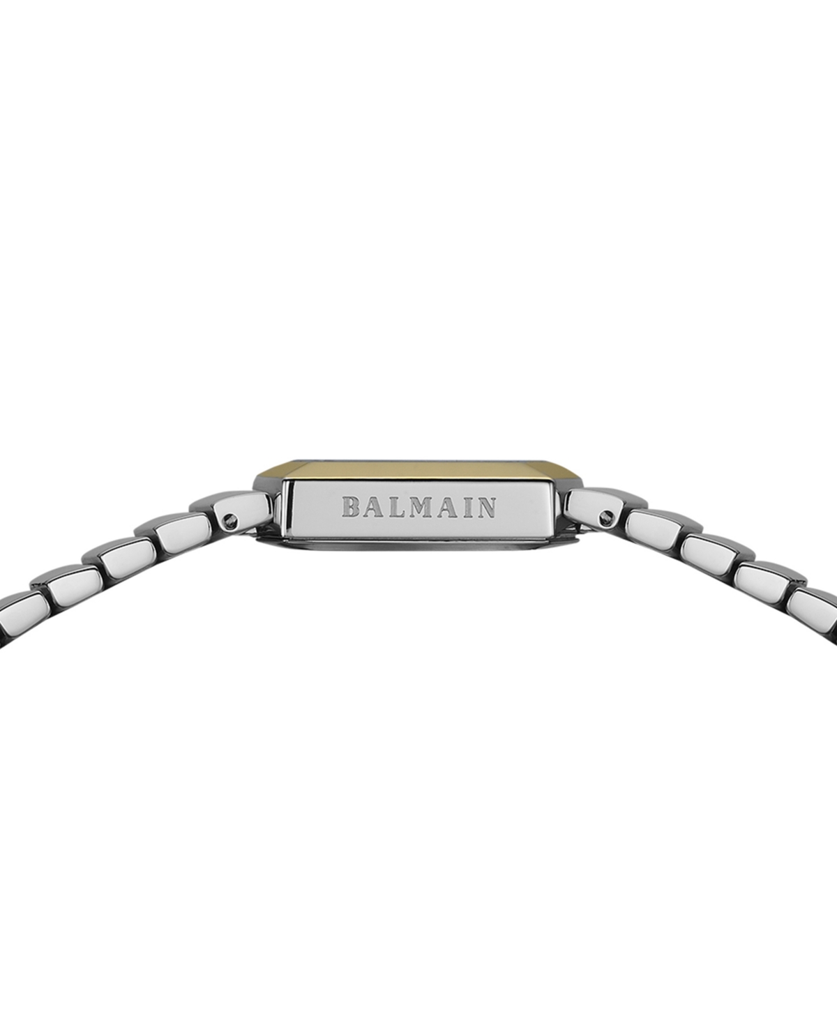 Balmain Women's Swiss Teffetas Two-tone Stainless Steel Bracelet Watch 35mm In White