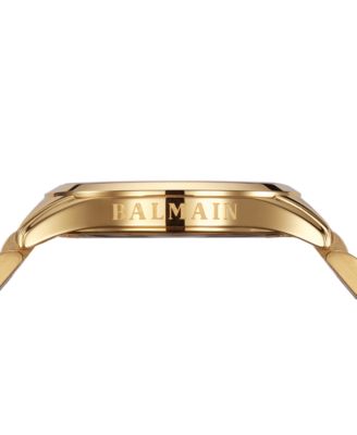 Women's Swiss Classic R Diamond Accent Gold PVD Stainless Steel Bracelet Watch 34mm