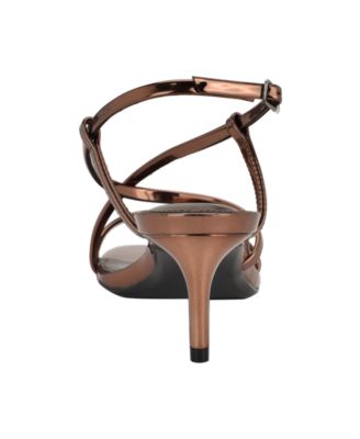 Women's Ishaya Strappy Low Stiletto Sandals