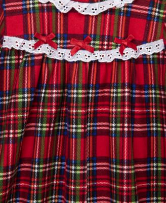 Toddler Girls Plaid Nightgown