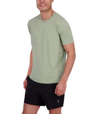 Men's Short Sleeve Drop Needle Crewneck Swim Shirt
