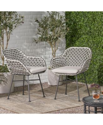 Streamdale Modern Woven Club Chair Minimalist Elegance For Outdoor Spaces