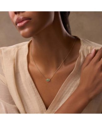 Vigorous Growth Evil Eye Malachite Necklace