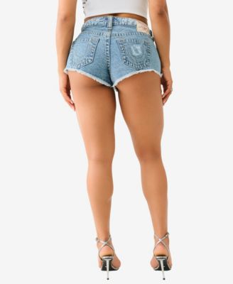 Women's Super Destroyed Zip Fly Shorts