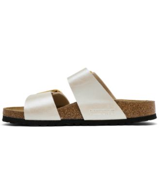 Women's Sydney Luxe Buckle Birko-Flor Sandals from Finish Line