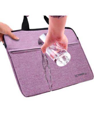 10.1" Octa Core Tablet 128GB Android 15 Premium Business Bundle with Rose Deluxe Keyboard Case Briefcase and Pen stylus