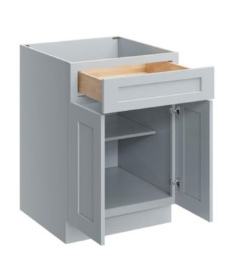 Wood 24-Inch Floor Base Kitchen Cabinet